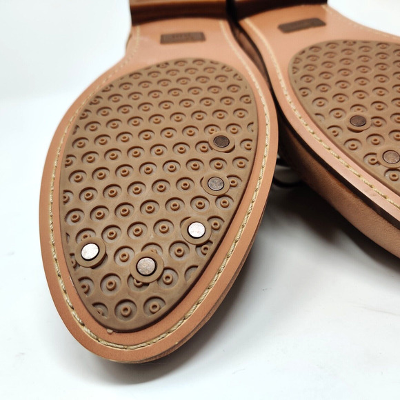 Juil 8634 Kama Womens Wingtip Oxford Shoes US 11 Camel Brown Soft Comfort NIB - Picture 15 of 16